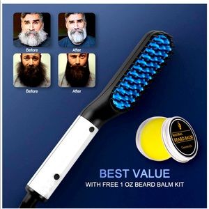 Mini hair/beard straightener ✨